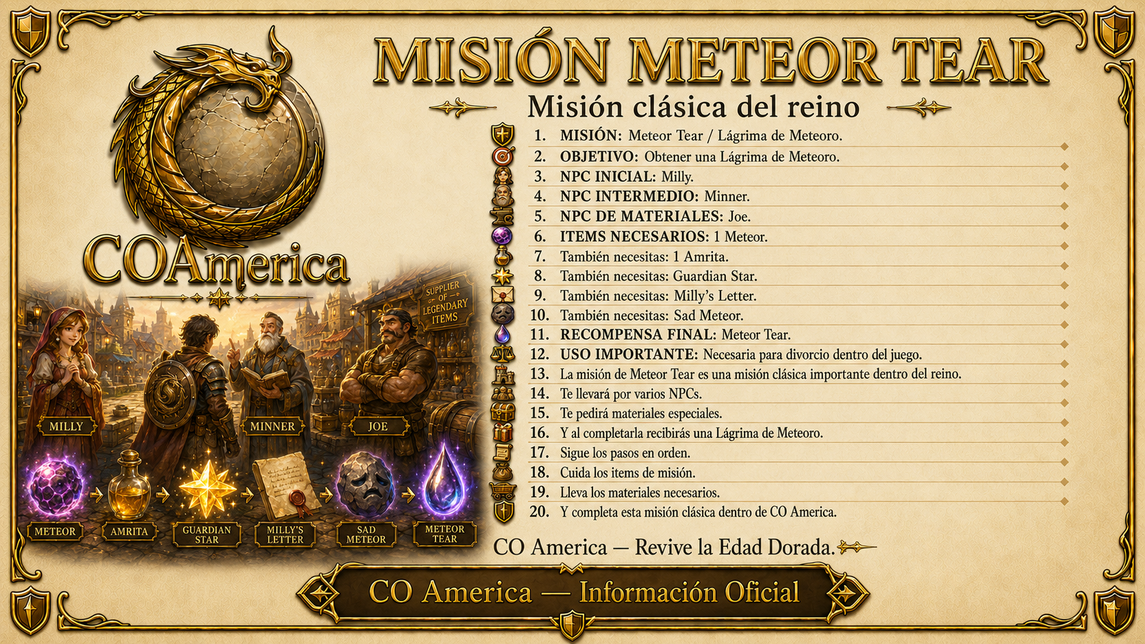 GUÃA OFICIAL â€” METEOR TEAR / LÃGRIMA DE METEORO