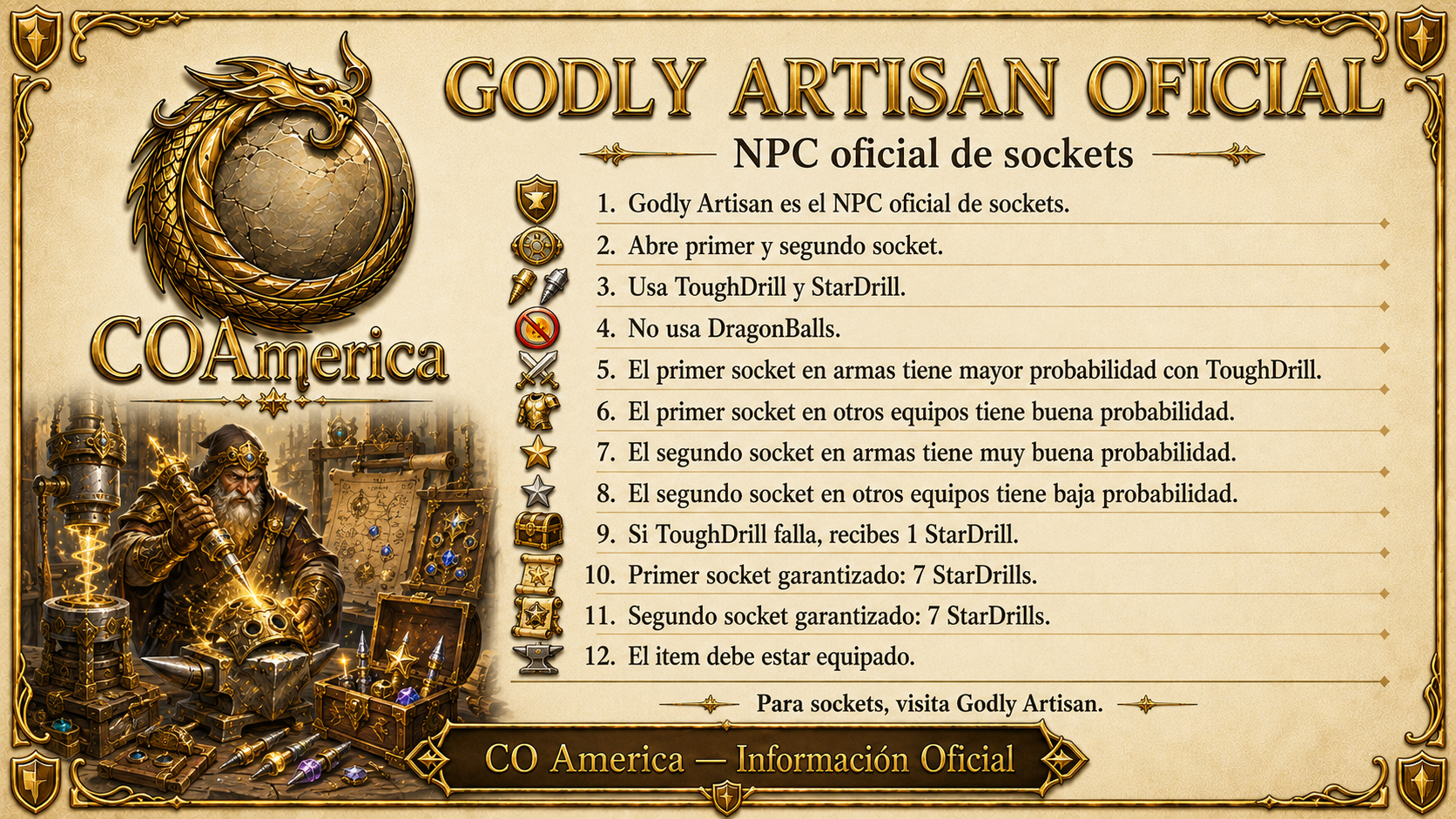 GUÃA OFICIAL â€” NPC GODLY ARTISAN